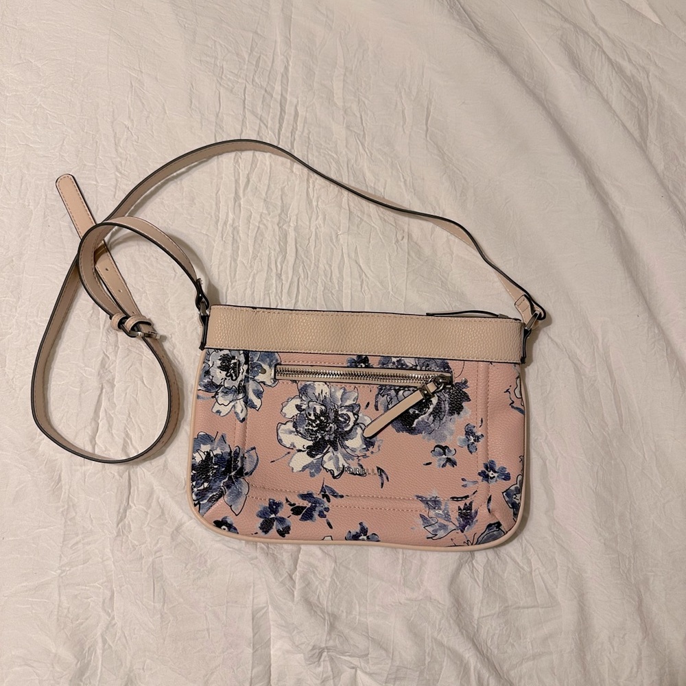 Fiorelli Blush Floral Crossover purse